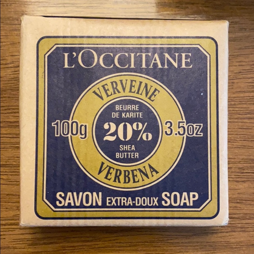 Two L'Occitane Shea Butter Extra Gentle Soap bars